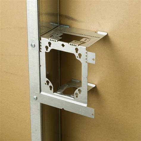 erico caddy electrical box wood snap in|SNAP ON BOX SUPPORT FOR METAL/WOOD .